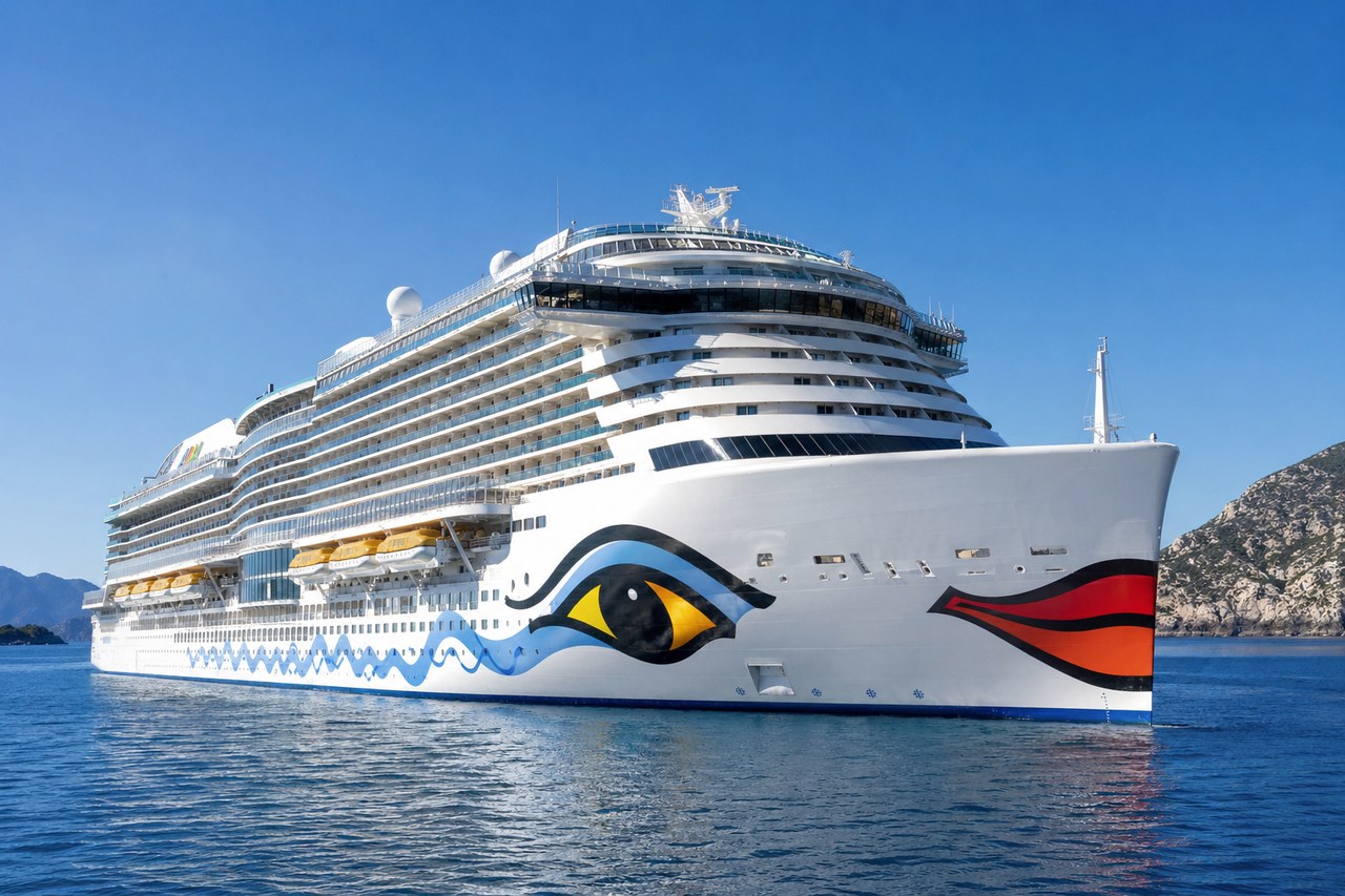 AIDA Kreuzfahrtschiff als Symbolbild für AIDA Kreuzfahrten
